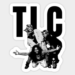 TLC Vintage 90s Sticker